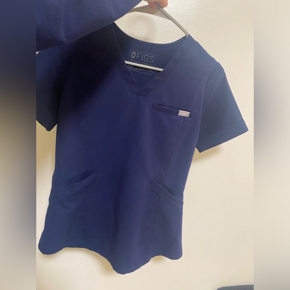 Figs slim 3 pocket top XXS - Picture 1 of 1